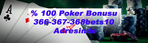 10 Tl Poker Bonusu