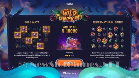 10 Wild Pumpkin Slot - Play Online