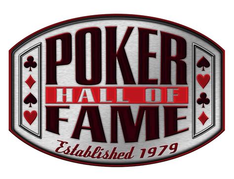 1979 Poker Hall Of Fame Dos Indicados Postuma