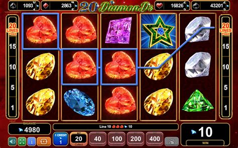 20 Diamonds Slot - Play Online