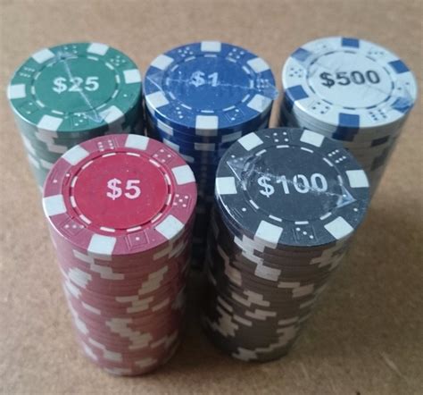 5 Dolar De Fichas De Poker