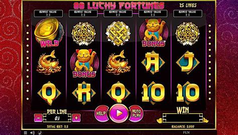 88 Lucky Fortunes Sportingbet