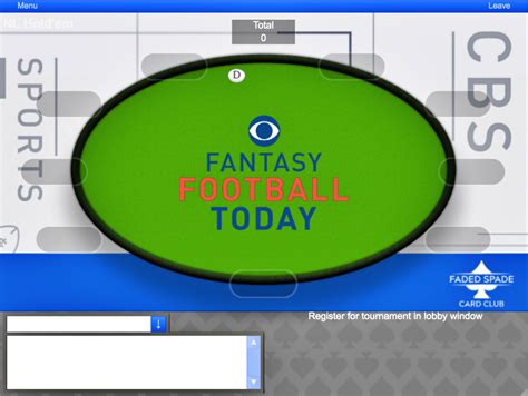 A Cbs Sports Poker