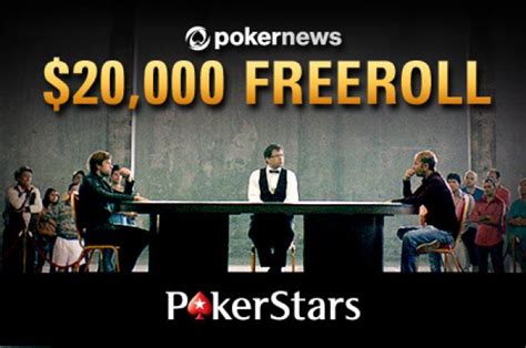 A Pokernews 20k Pokerstars Freeroll