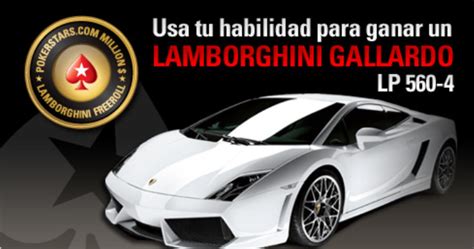 A Pokerstars Lamborghini Vencedor Do Torneio