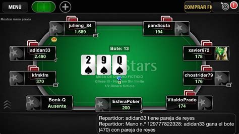 A Pokerstars Nao Local Objeto De Caixa