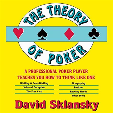 A Teoria Do Poker Por David Sklansky 1994