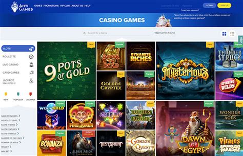 Ahti Games Casino Download