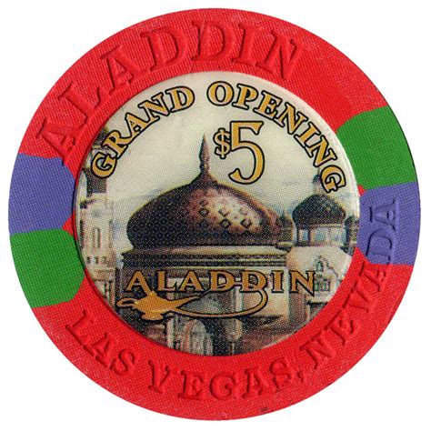 Aladdin Casino Poker Chips