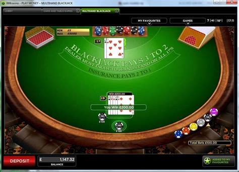 All Bets Blackjack 888 Casino