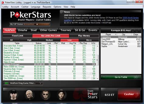 Alterar Alias Pokerstars