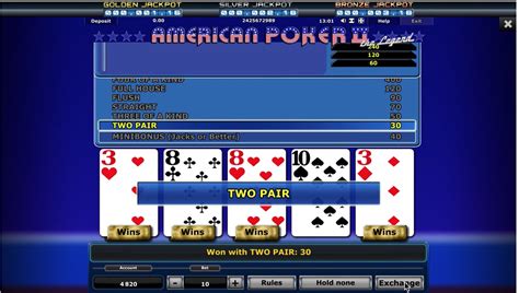 American Poker Jogos Gratis