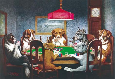 Animal De Estimacao Poker Retratos