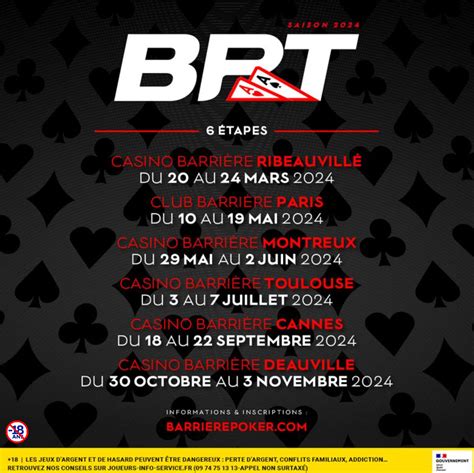 Barriere Poker Tour Deauville 2024