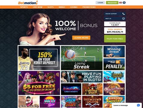 Betmotion Casino Online