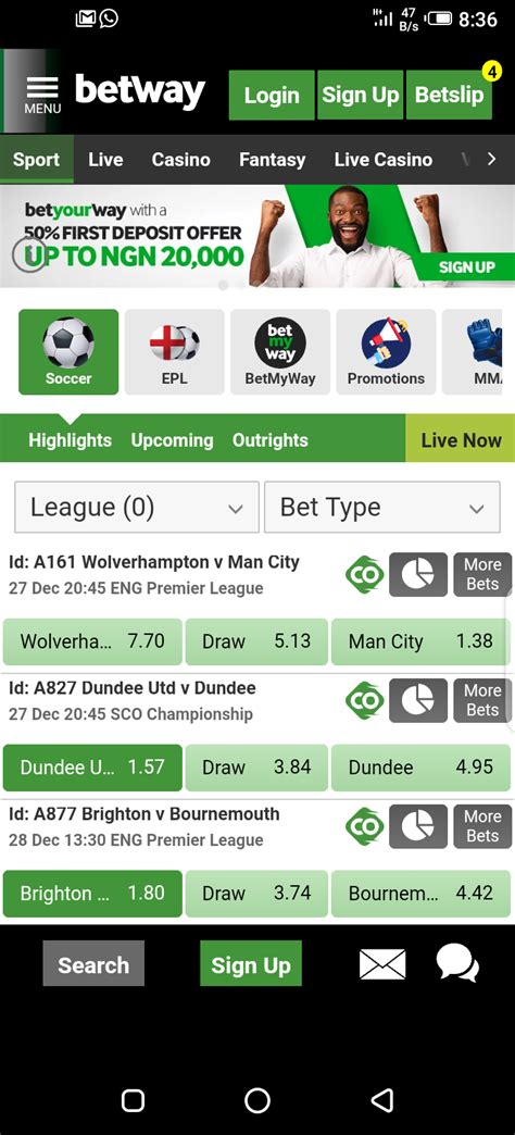 Betway Casino App