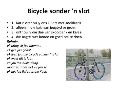 Bicicleta Sonder Slot Koos Kombuis