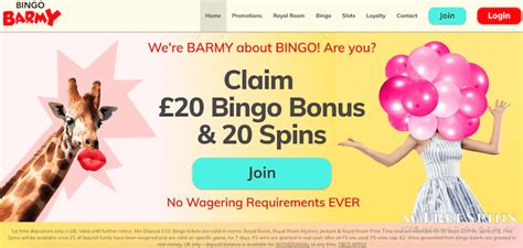 Bingo Barmy Casino Login