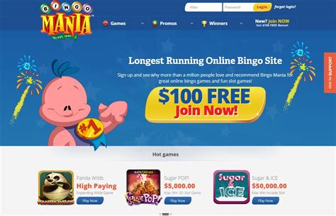 Bingomania Casino Login