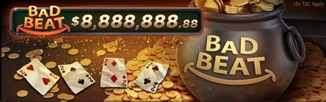 Black Chip Poker Bad Beat Jackpot Regras