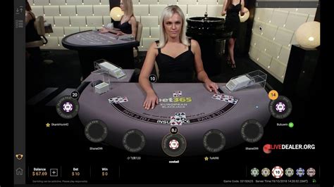 Black Jack Single Bet365