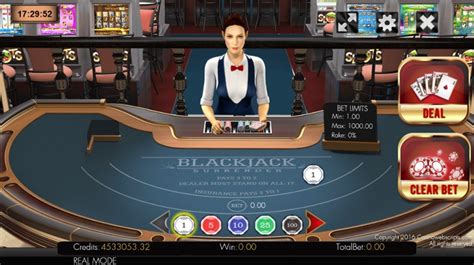 Blackjack 21 Surrender 3d Dealer Slot Gratis