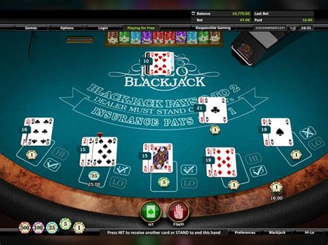 Blackjack En Linea Mexico