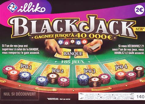 Blackjack Jeu Um Gratter