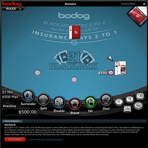 Blackjack Mh Bodog