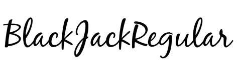 Blackjack Regular Download De Fontes Gratuitas