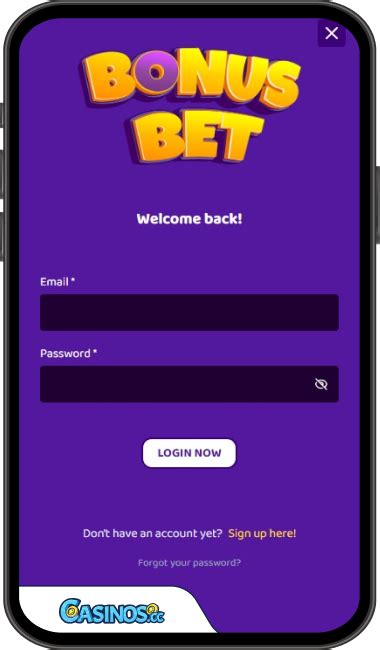 Bonusbet Casino Login