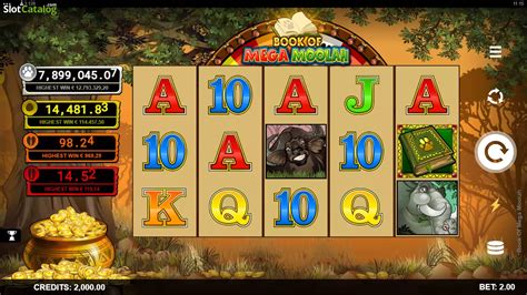 Book Of Mega Moolah Slot - Play Online