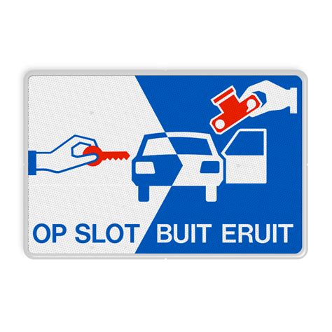 Bord Op Slot Buit Eruit