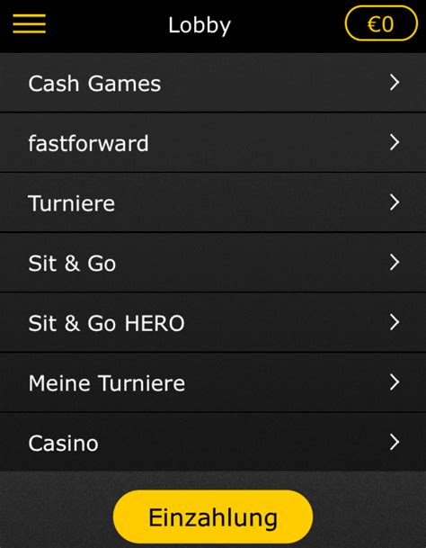 Bwin Poker App Turnier