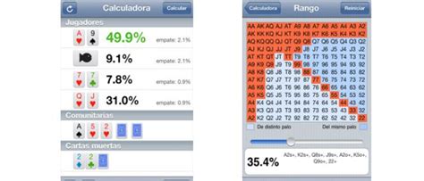 Calculadora De Probabilidades De Poker Aplicativo Para Iphone