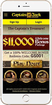 Captain Jack Casino Mobile