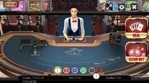 Caribbean Poker 3d Dealer Betway