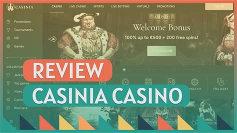 Casinia Casino Bonus