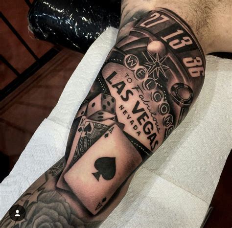 Casino Manga Tatuagem Ideias