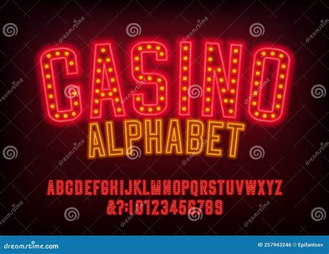 Casino Tipo De Letra De Simbolo