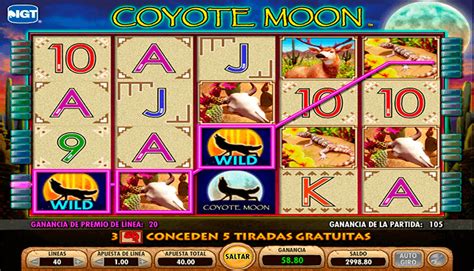 Casino Tragamonedas Gratis Coyote Lua