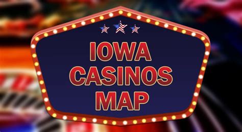Casinos Em Iowa Mapa