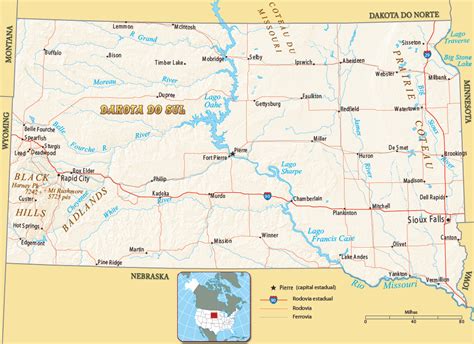 Cassinos Indigenas Dakota Do Sul Mapa