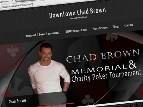 Chad Brown Memorial Torneio De Poker