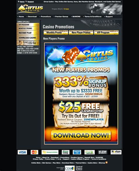 Cirrus Casino Net Download