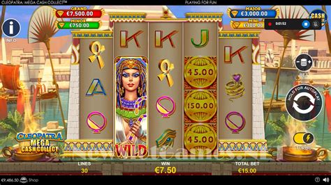 Cleopatra Mega Cash Collect Slot - Play Online