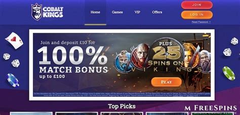 Cobalt Kings Casino Mobile