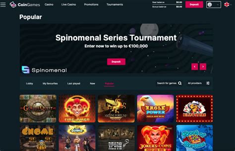 Coingames Casino App