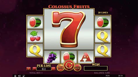 Colossus Fruits Pokerstars