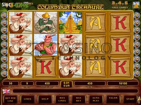 Columbus Treasure Slot Gratis